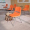 Flash Furniture Orange Tablet Arm Chair, PK5 5-RUT-EO1-OR-RTAB-GG - alternate 1